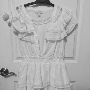 LoveShackFancy X Target Ruffle White Dress